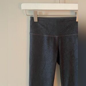 Lululemon Snakeskin Design Leggings